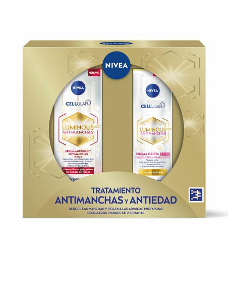 Make-Up Set Nivea TRATAMIENTO ANTIMANCHAS Y ANTIEDAD 2 Pieces