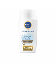 Facial Sun Cream Nivea SUN FACIAL Medium Tone Spf 50 40 ml