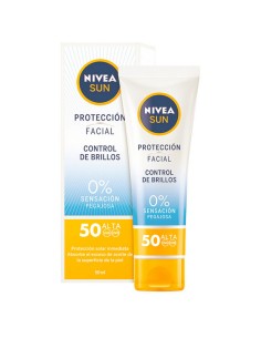 Facial Sun Cream Nivea SPF 50 (50 ml) (Unisex) (50 ml)