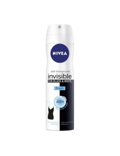 Spray Deodorant Black & White Invisible Fresh Nivea (200 ml)