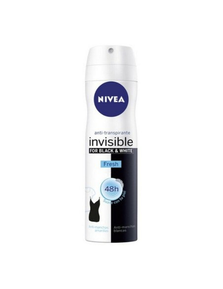 Spray Deodorant Black & White Invisible Fresh Nivea (200 ml)