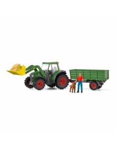 Jointed Figure Schleich Tracteur avec remorque 2