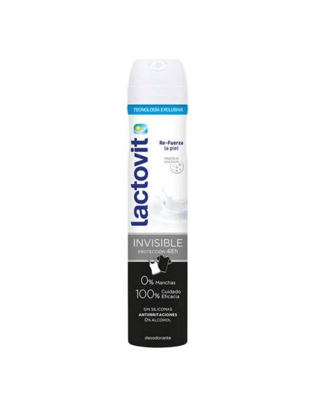 Spray Deodorant Invisible Antimanchas Lactovit (200 ml)