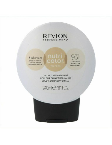 Permanent Dye Nutri Color Filters Revlon Nutri Color 931 Beige 240 ml (240 ml)