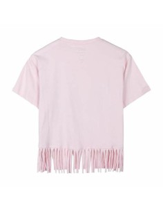 Child's Short Sleeve T-Shirt Stitch Blue Pink 2