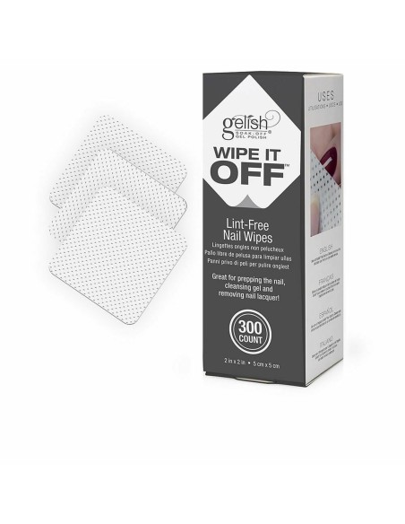 Nail polish remover Morgan Taylor Wipe It Off Fluff-free Nail polish remover 300 Units