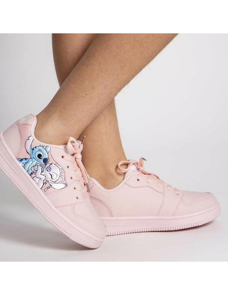 Children’s Casual Trainers Stitch Pink