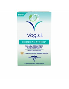 Incontinence Sanitary Pad Vagisil 12 Units
