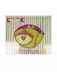 Women's Perfume Set Agatha Ruiz De La Prada Look Gold 2 Pieces