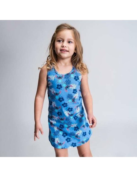 Dress Stitch Blue Girl