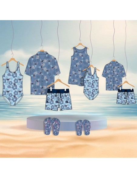 Dress Stitch Blue