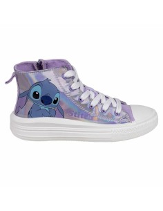 Kids Casual Boots Stitch Lilac