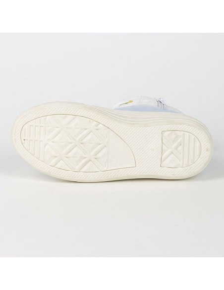 Kids Casual Boots Stitch Light Blue