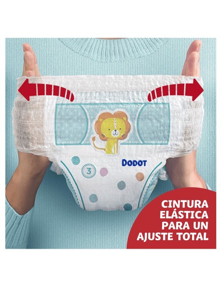Nappies Dodot Pants Size 7 17 kg (23 Units)