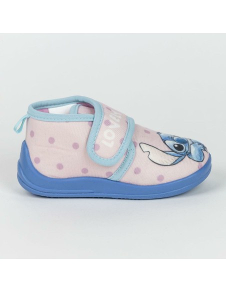 House Slippers Stitch Pink