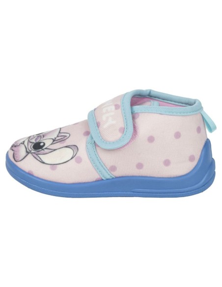 House Slippers Stitch Pink
