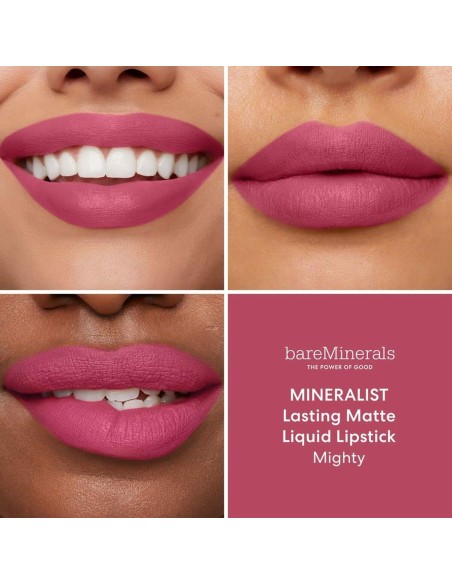Liquid lipstick bareMinerals Mineralist Mighty 4 ml