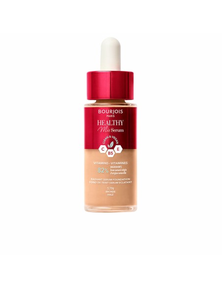 Liquid Make Up Base Bourjois Healthy Mix Serum Nº 57N Bronze 30 ml