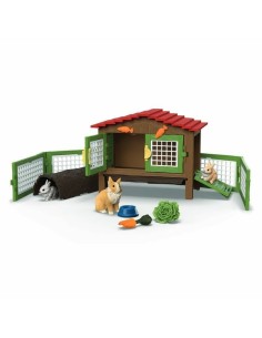 Playset Schleich Rabbit Hutch Set