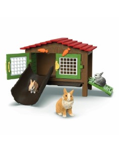 Playset Schleich Rabbit Hutch Set 2