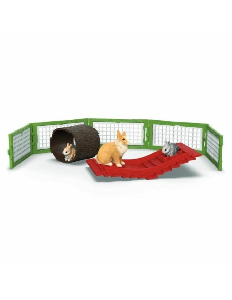 Playset Schleich Rabbit Hutch Set