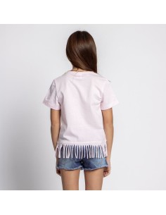 Child's Short Sleeve T-Shirt Stitch Blue 2