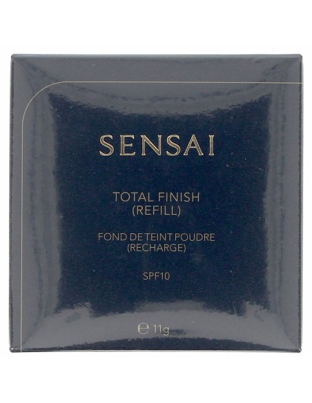 Powder Make-up Base Sensai Total Finish Nº TF202 Soft beige Spf 10 11 g Refill