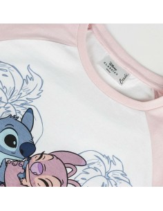 Children's Pyjama Stitch Pink 2