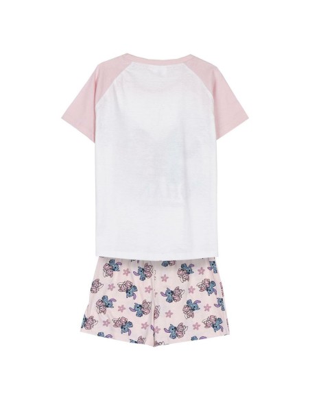 Children's Pyjama Stitch Pink