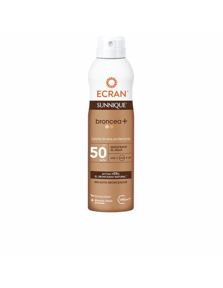 Sun Screen Spray Ecran Sunnique Broncea+ Spf 50 250 ml Sun Milk
