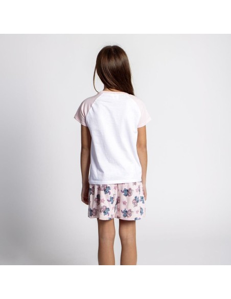 Children's Pyjama Stitch Pink