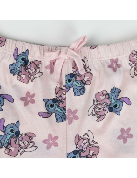 Children's Pyjama Stitch Pink