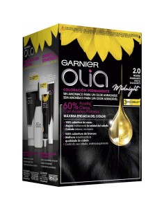 Permanent Dye Garnier Olia Ammonia-free Nº 2.0 Black Diamond 2