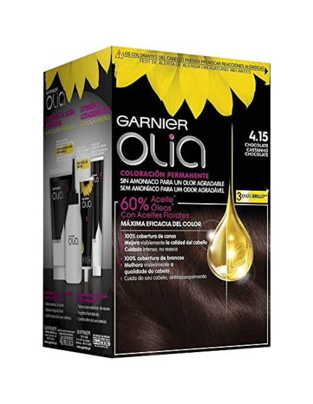 Dye No Ammonia Olia Garnier 3600541234574 Chocolate