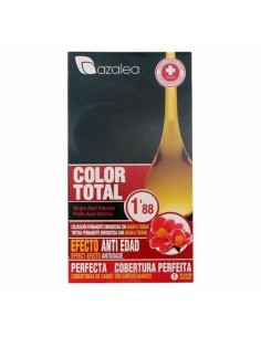 Permanent Anti-Ageing Dye Azalea Color Total Intense Blue Black (1 Unit)