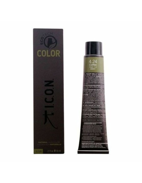 Permanent Dye Ecotech Color I.c.o.n. Ecotech Color (60 ml) Nº 9.0-rubio muy claro Nº 8.0-rubio claro 60 ml