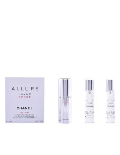 Men's Perfume Allure Homme Sport Cologne Chanel 3145891233001 EDC (3 pcs) Allure Homme Sport Cologne 20 ml