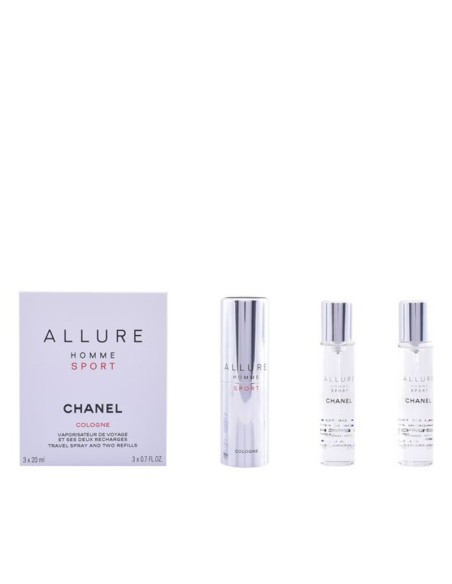 Men's Perfume Allure Homme Sport Cologne Chanel 3145891233001 EDC (3 pcs) Allure Homme Sport Cologne 20 ml