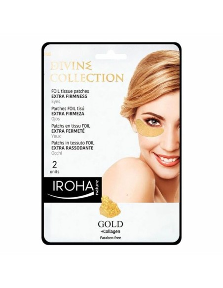 Patch for the Eye Area Gold Iroha Gold (2 uds) 2 Pieces