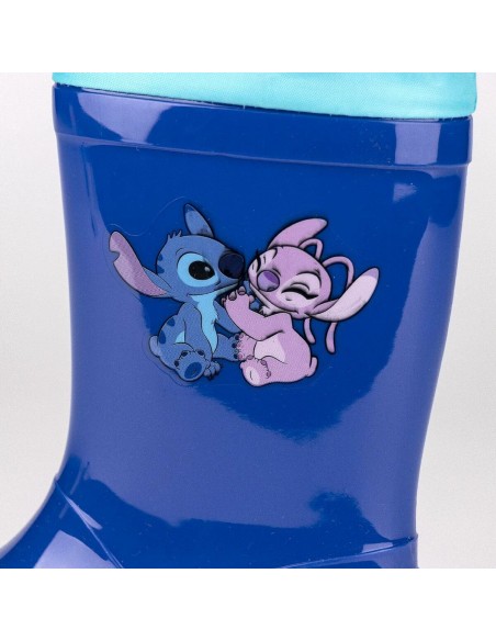 Children's Water Boots Stitch Blue
