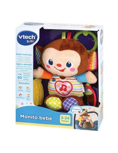 Activity Soft Toy for Babies Monito Bebé Vtech (ES)