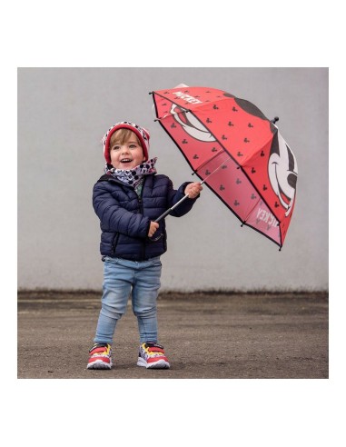 Umbrella Mickey Mouse Red (Ø 71 cm)
