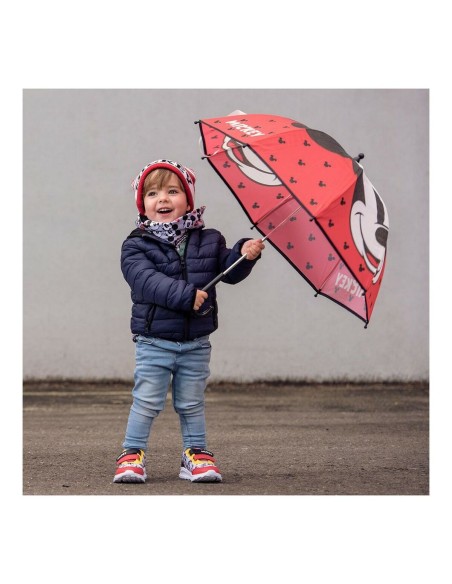 Umbrella Mickey Mouse Red (Ø 71 cm)