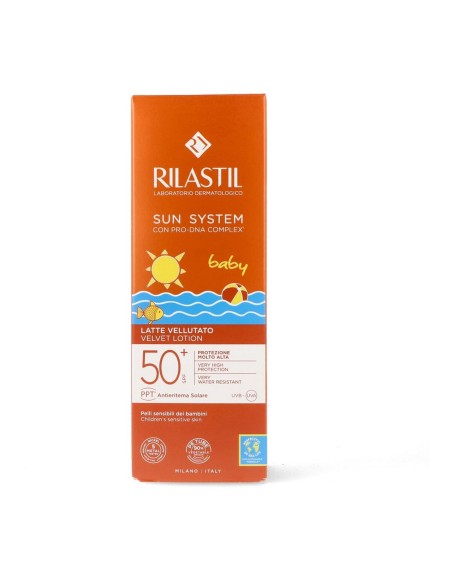 Sun Milk for Children Rilastil Sun System Spf 50+ (200 ml)