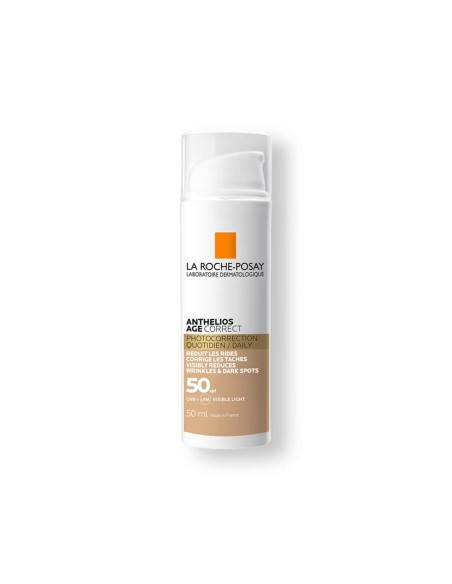 Sun Protection with Colour La Roche Posay Anthelios Age Correct SPF 50 (50 ml)