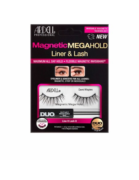 Set of false eyelashes Ardell Magnetic Megahold Liner Lash (2 Units)