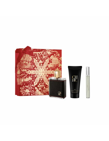 Women's Perfume Set Carolina Herrera CH MEN EDT 3 Pieces