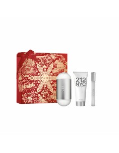 Women's Perfume Set Carolina Herrera 212 NYC FOR HER 3 Pieces