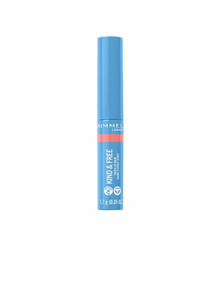 Coloured Lip Balm Rimmel London Kind & Free Nº 004-hibiscus blaze (1,7 g)