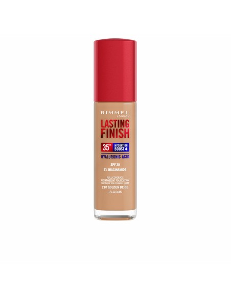 Crème Make-up Base Rimmel London Lasting Finish Nº 210 Golden Beige Spf 20 30 ml